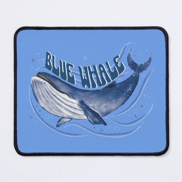 Item preview, Retro Dark Shadows Blue Whale Signage designed and sold by ElLocoMus.
