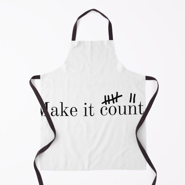 Item preview, Make it count. designed and sold by Bananobanini.