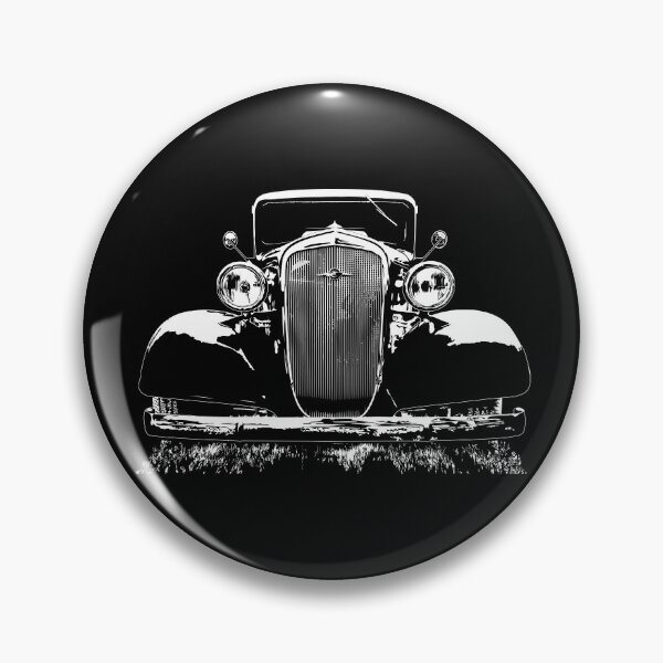 Item preview, 35 Chevy view from front - white version designed and sold by Glenn Mueller.