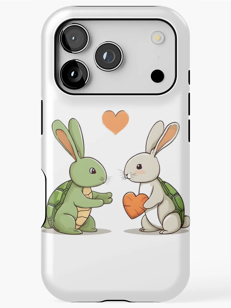 Thumbnail 1 of 4, iPhone Case, Turtle Rabbit or Rabbit Turtle? designed and sold by omerfdln34.