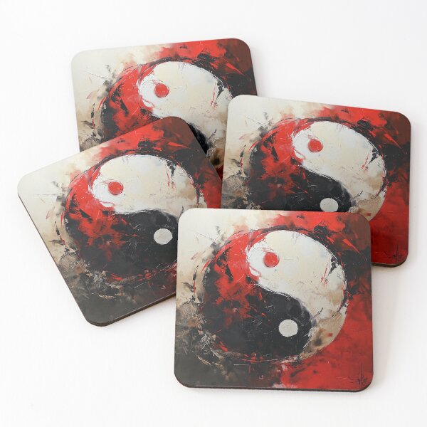 Item preview, Ying and Yang designed and sold by HappyCloudart.
