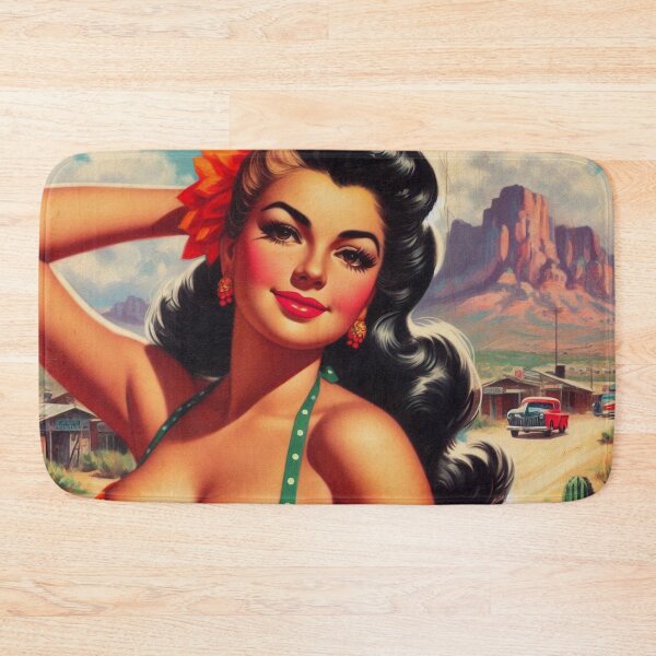 Item preview, Vintage Hot Pin Up designed and sold by PulpVintage.