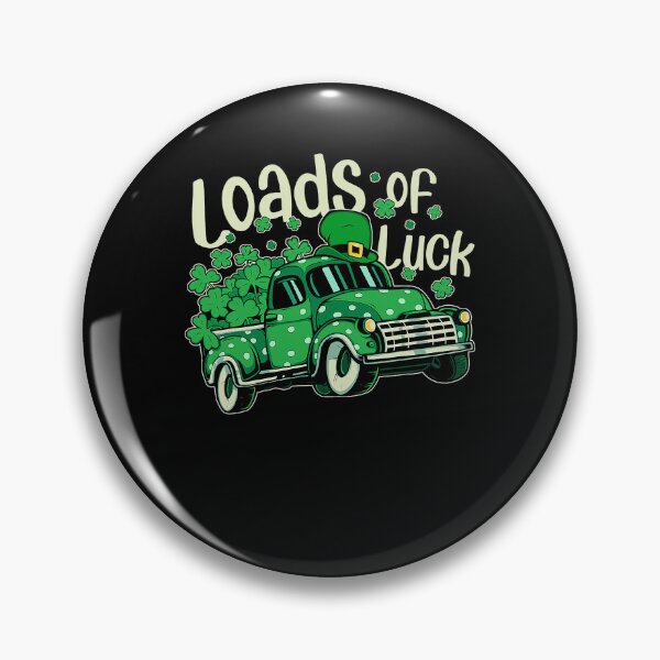Item preview, Funny St Patrick's Day  Leprechaun Pickup Loads of Luck designed and sold by BalladOfZeus.