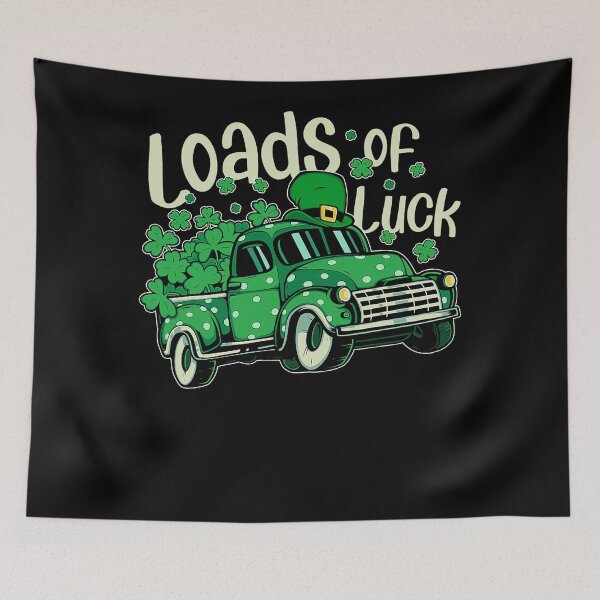 Item preview, Funny St Patrick's Day Leprechaun Pickup Loads of Luck designed and sold by BalladOfZeus.