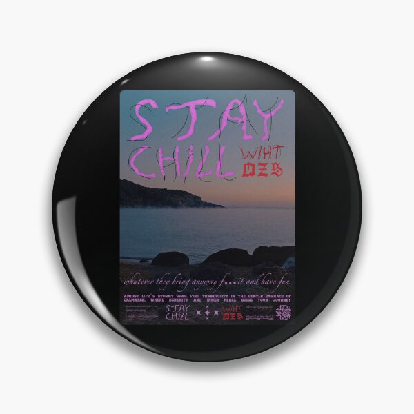 Item preview, stay chill  designed and sold by ozs-shop.