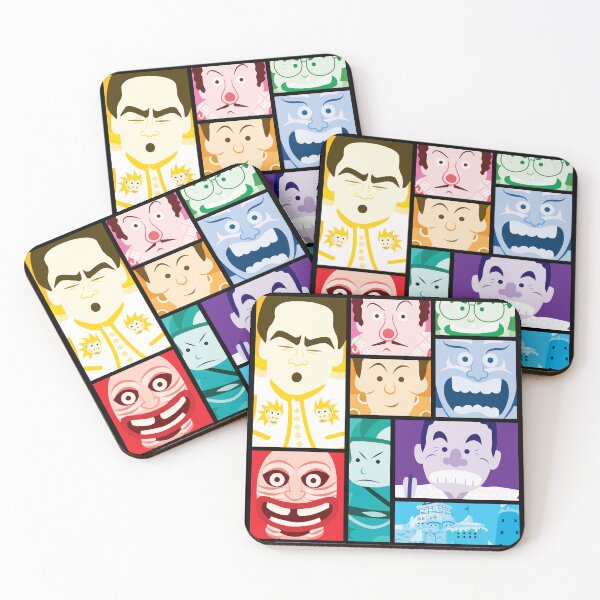 Item preview, Classic Character Blocks - Takeshi's Castle designed and sold by Keshi Heads.