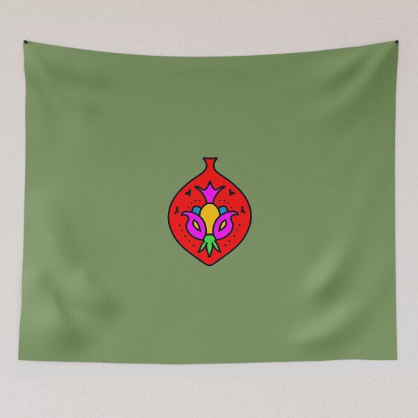 Item preview, Flowers Persian pomegranate designed and sold by MsRedFox.
