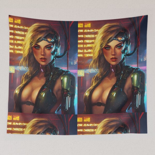 Item preview, Cyberpunk Girl designed and sold by RaF71PrO.