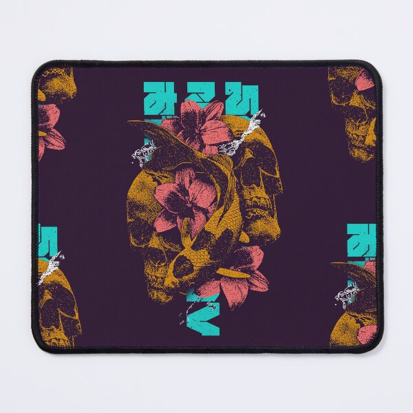 Item preview, Brutalist Y2K Aesthetics Koi Fish Skulls Pond Lillies Japanese designed and sold by PVSKI.