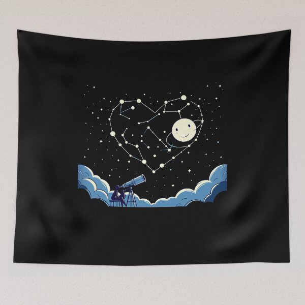Item preview, The Love Of The Stars You Can See Them With The Telescope designed and sold by omerfdln34.