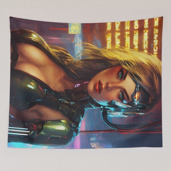 Item preview, Cyberpunk Girl designed and sold by RaF71PrO.