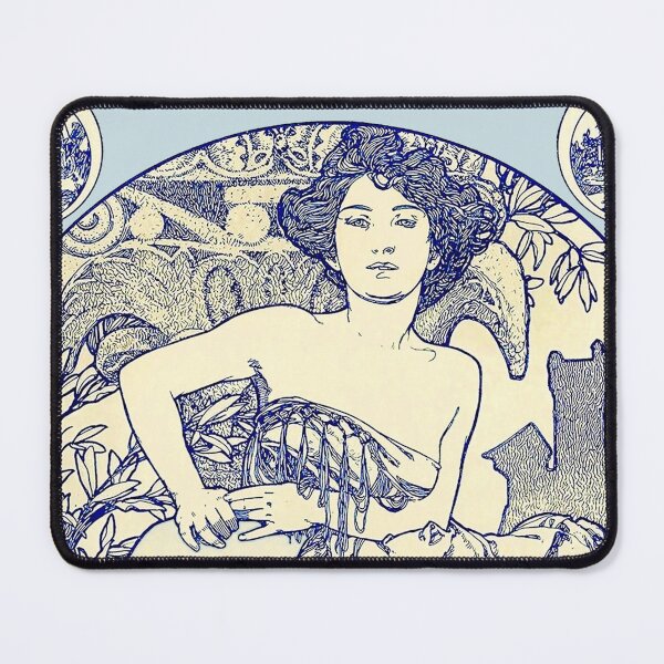 Item preview, Habitation Pratique, by Alphonse Mucha. HIGH DEFINITION designed and sold by MINDTHECHERRY.