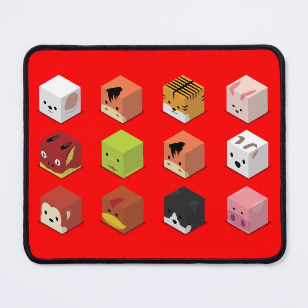 Item preview, Chinese Zodiac Cute Cartoon Animals Box Cube designed and sold by SUPERHERON.