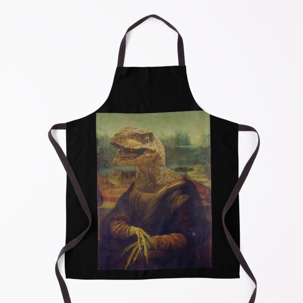 Item preview, MONA LISA VELOCIRAPTOR designed and sold by LT Graphic Art.