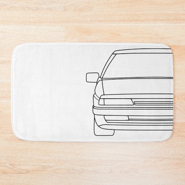 Item preview, Citroen XM 1989-2000 black lined art designed and sold by EdimDesign.