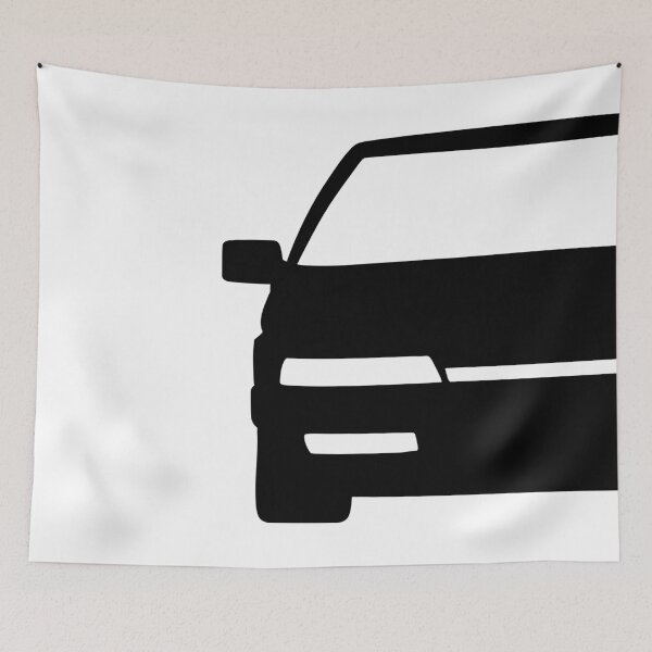 Item preview, Citroen XM 1989-2000 black silhouette art designed and sold by EdimDesign.