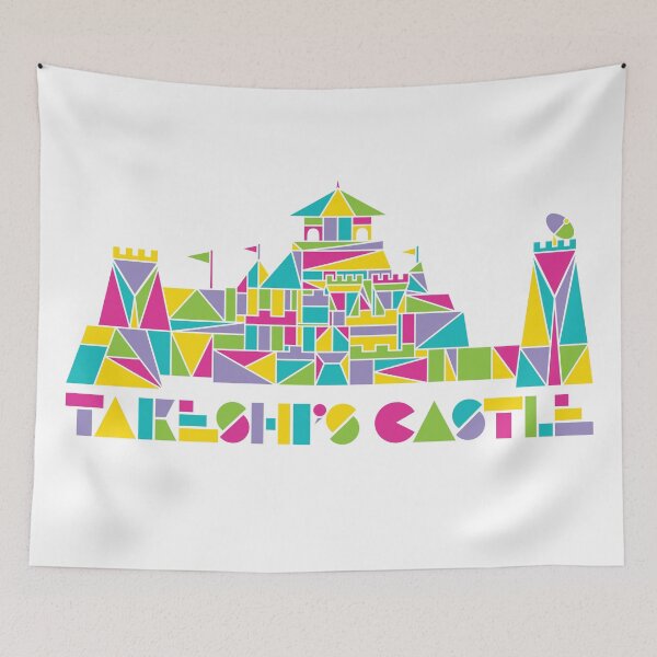 Item preview, Takeshi's Castle - Geometric designed and sold by Keshi Heads.