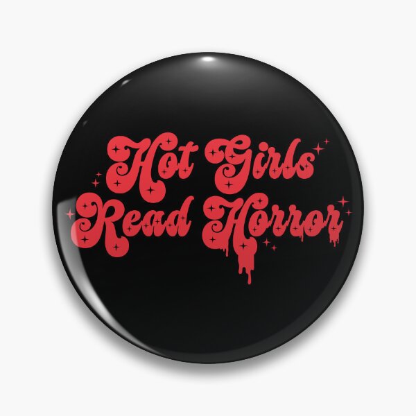 Item preview, Hot Girls Read Horror designed and sold by chillaxcats.
