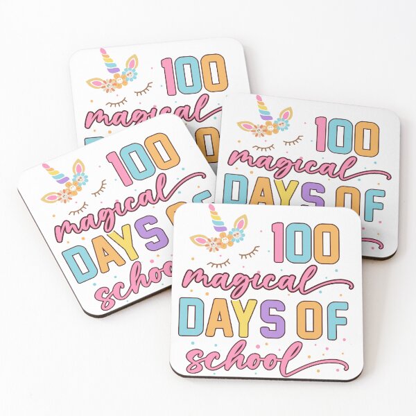 Item preview, 100 Magical Days Of School Retro - 100th Days Of School designed and sold by Smix Pixels.