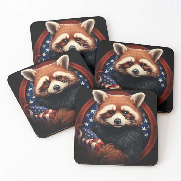 Item preview, AMERICAN CUTE RED PANDA 2 designed and sold by justyna-s28.