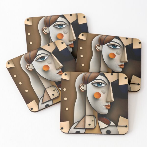 Item preview, Industrial Symphony: An Abstract Artwork Inspired by Miró and Picasso designed and sold by Aroncross111.