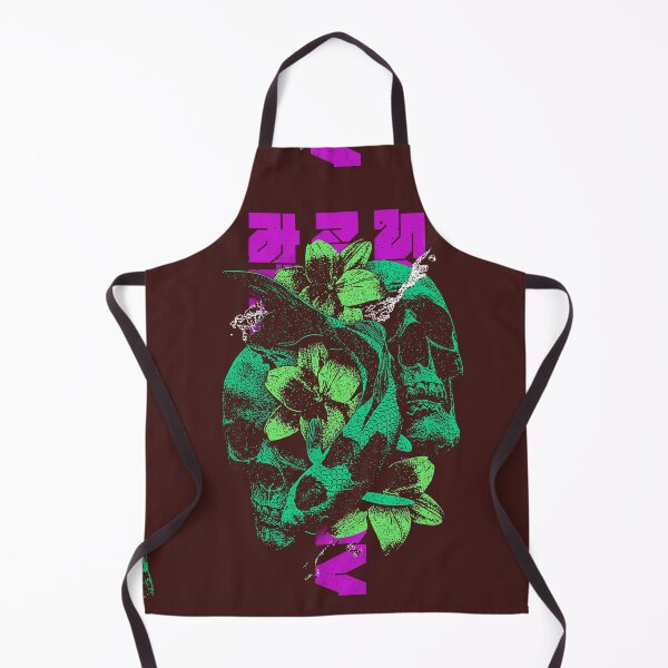 Item preview, Brutalist Y2K Aesthetics Koi Fish Skulls Pond Lillies Japanese designed and sold by PVSKI.