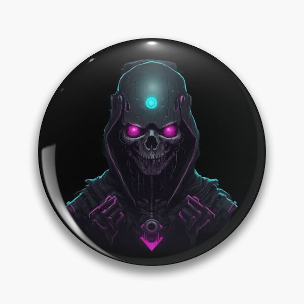 Item preview,  Cyber Necromancer Phantasm, Occult, Dark Cyberpunk designed and sold by Burn-Ego.