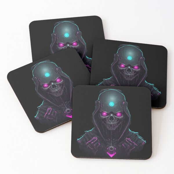 Item preview,  Cyber Necromancer Phantasm, Occult, Dark Cyberpunk designed and sold by Burn-Ego.