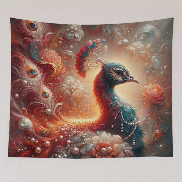 Item preview, Crimson Blaze Plumage designed and sold by floraldesigns-v.