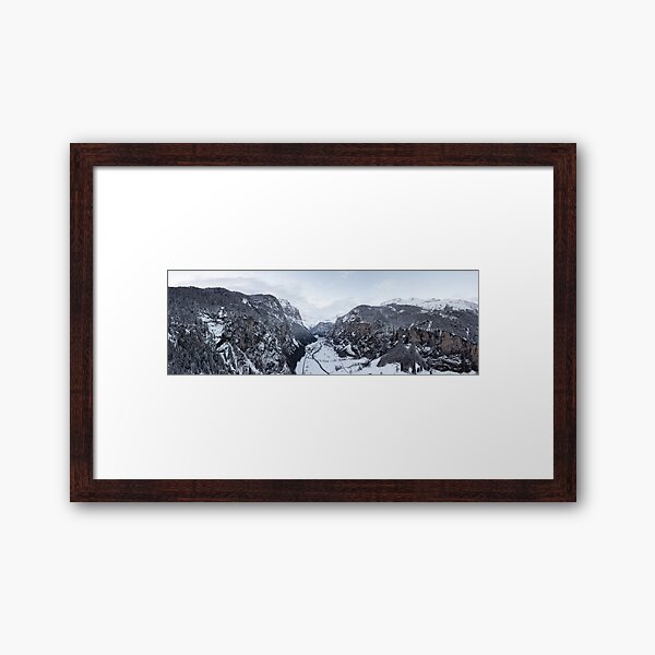 Item preview, Lauterbrunnen Valley in Winter Switzerland designed and sold by panoverse.