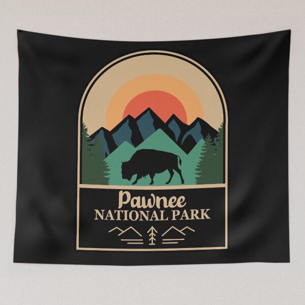 Item preview, Pawnee National Park-Vintage designed and sold by Nature-spirit.