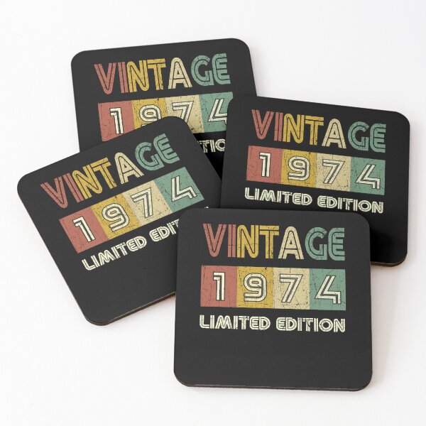 Item preview, Vintage 1974 Limited Edition 50th Birthday Retro Style designed and sold by Thomas Remmers.