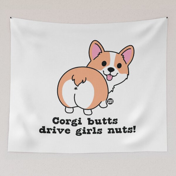 Item preview, CORGI BUTTS designed and sold by TODD GOLDMAN.