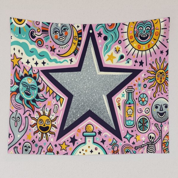 Item preview, Preppy Skeleton A Festive Galaxy of Glee designed and sold by TeslaSt0re.