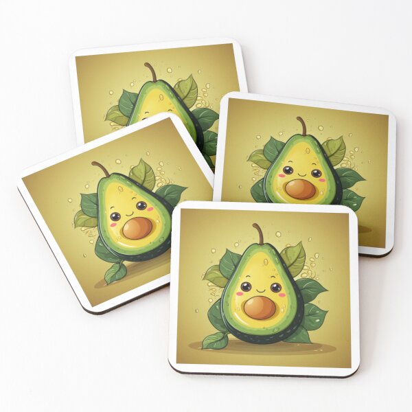 Item preview, Mamacado Papacado avocado Cute leafy wet designed and sold by cristina1001.