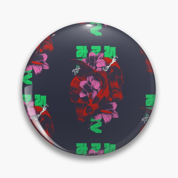 Item preview, Brutalist Y2K Aesthetics Koi Fish Skulls Pond Lillies Japanese designed and sold by PVSKI.
