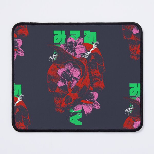 Item preview, Brutalist Y2K Aesthetics Koi Fish Skulls Pond Lillies Japanese designed and sold by PVSKI.
