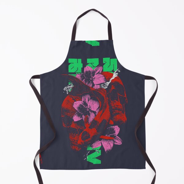 Item preview, Brutalist Y2K Aesthetics Koi Fish Skulls Pond Lillies Japanese designed and sold by PVSKI.