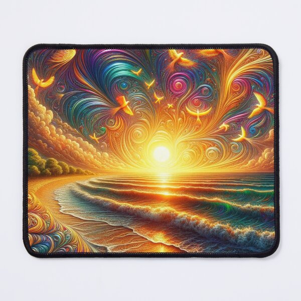 Item preview, Sunburst Haven and the Vivid Flock designed and sold by floraldesigns-v.