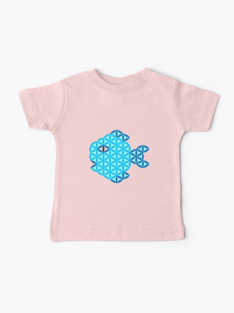 Thumbnail 1 of 2, Baby T-Shirt, The Fish Of Life - Sacred Fish designed and sold by podweb.