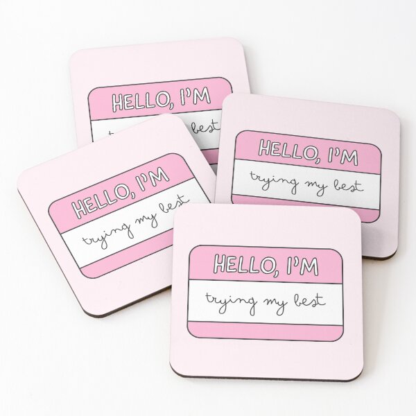 Item preview, Hello, I’m trying my best designed and sold by Jea-la.