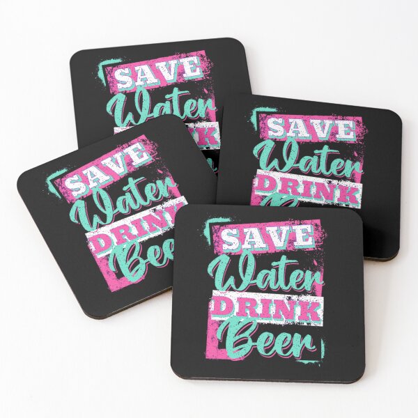 Item preview, Save Water, drink beer designed and sold by BlueGoldArt.