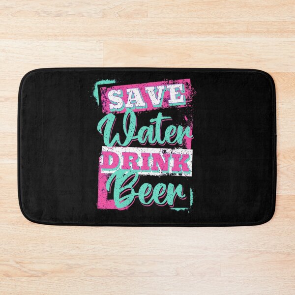 Item preview, Save Water, drink beer designed and sold by BlueGoldArt.