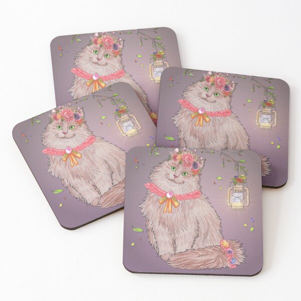Item preview, TopModel Kitty - Floral Kitten designed and sold by shipperfangirl.