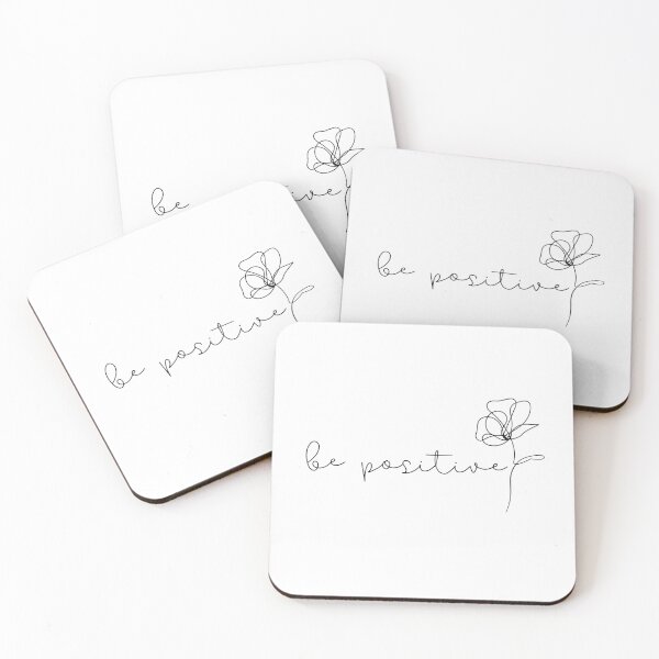 Item preview, Be Positive - Minimalist Text Design designed and sold by Lyssarien.