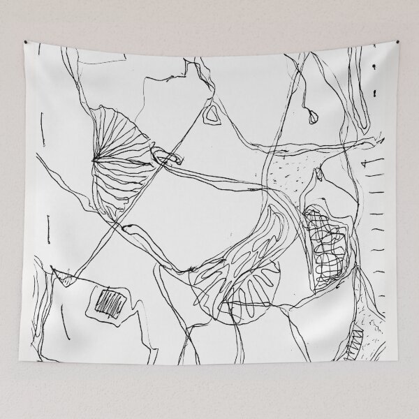 Item preview, line abstract designed and sold by Tereza Pilar  Art.