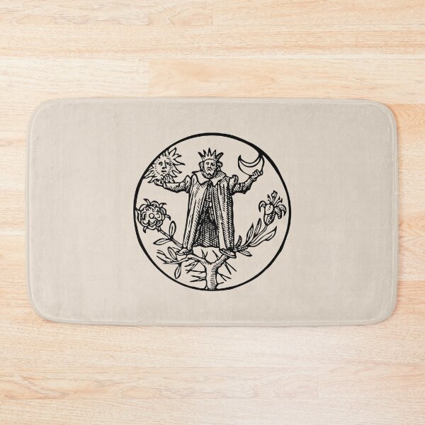 Item preview, philosophers stone woodcut designed and sold by Twisted Kids.