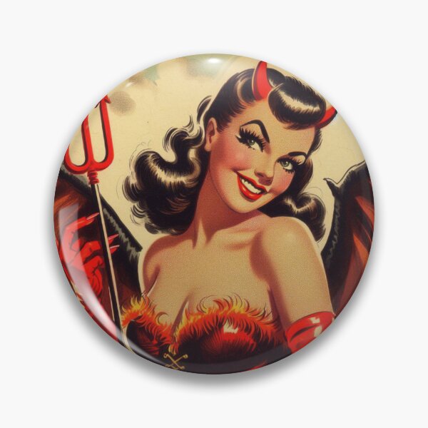 アンティーク雑貨 70s Vintage Button Badge \