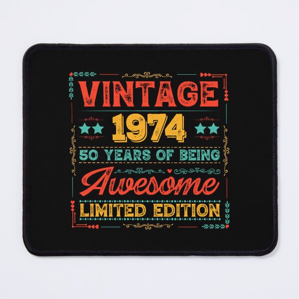 Item preview, Vintage 1974 Made in 1974 50th Birthday 50 Years Old designed and sold by Blok45.