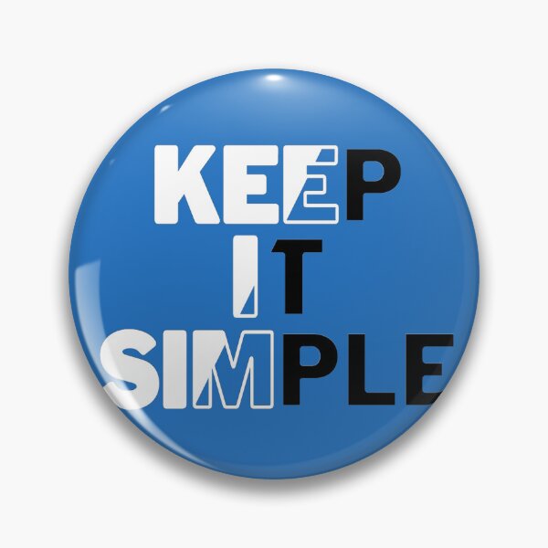 Item preview, keep it simple designed and sold by jas23.